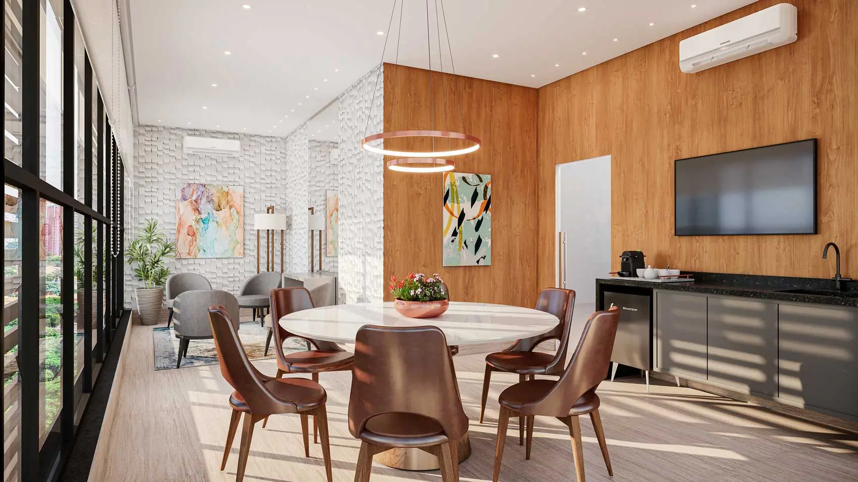 Sky living do apartamento