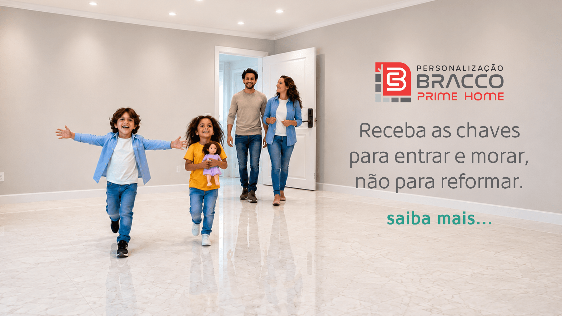 Banner Bracco Prime Home - Personalização